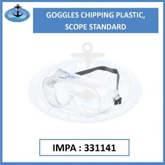 GOGGLES CHIPPING PLASTIC SCOPE STANDARD